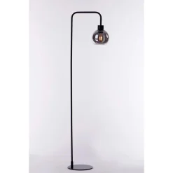 Interiørlamper Gulv>Ms - belysning Marco gulvlampe Svart/røk Svart / Røyk