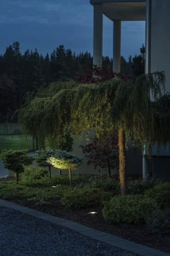 Uplights>Konstsmide Markspot m/GU10 sokkel og justerbar spredning Svart