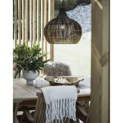 Kjøkkenbelysning Tak|Takpendler>Pr home of Scandinavia Ab Martha takpendel 38,5 cm - Natur/Svart Natur / Svart