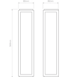 Baderomsbelysning Vegg><noscript><img width=