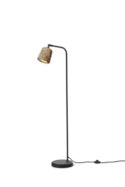 Leselamper Gulv>New Works Material vlampe - Mixed Kork Gul