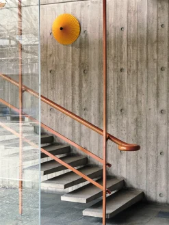 Interiørlamper>HAY Matin Vegglampe - 38 cm Gul