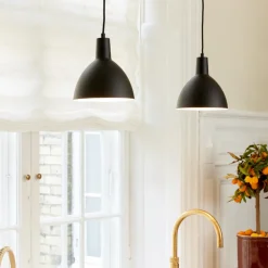 Kjøkkenbelysning Tak|Takpendler>Halo Designs Metropole takpendel 20 cm - Svart