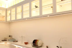 Kjøkkenbelysning Minilink|Kjøkkenbelysning Benk>NorDesign MiniLink 100 cm 15W 3000K - Sølv/Frostet - 1 stk Grå