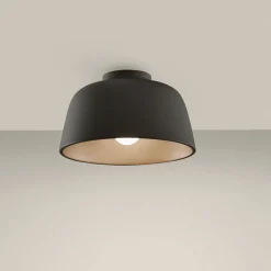 Kjøkkenbelysning Tak|Taklamper / Takplafonder>NorDesign Miso taklampe 28,5 cm - Svart/Gullfarget Svart / Gull