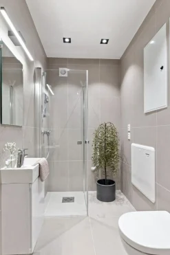 Belysning Over Speilet På Badet|Baderomsbelysning Vegg>NorDesign Misty duo 90 LED baderomslampe - Hvit