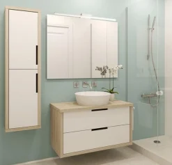 Belysning Over Speilet På Badet|Baderomsbelysning Vegg><noscript><img width=