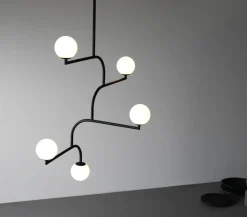 Kjøkkenbelysning Tak|Takpendler>Pholc Mobil 5 taklampe - Svart