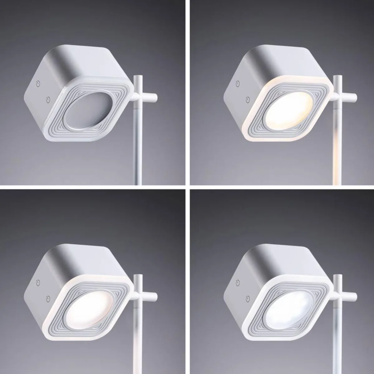 Oppladbare Bordlamper>Paulmann Mobil portabel bord/vegglampe oppladbar 1,6W 2700-6500 Kelvin