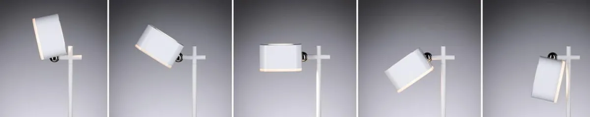 Oppladbare Bordlamper>Paulmann Mobil portabel bord/vegglampe oppladbar 1,6W 2700-6500 Kelvin