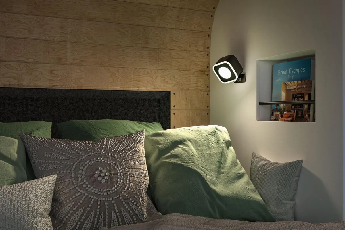 Oppladbare Bordlamper>Paulmann Mobil portabel bord/vegglampe oppladbar 1,6W 2700-6500 Kelvin