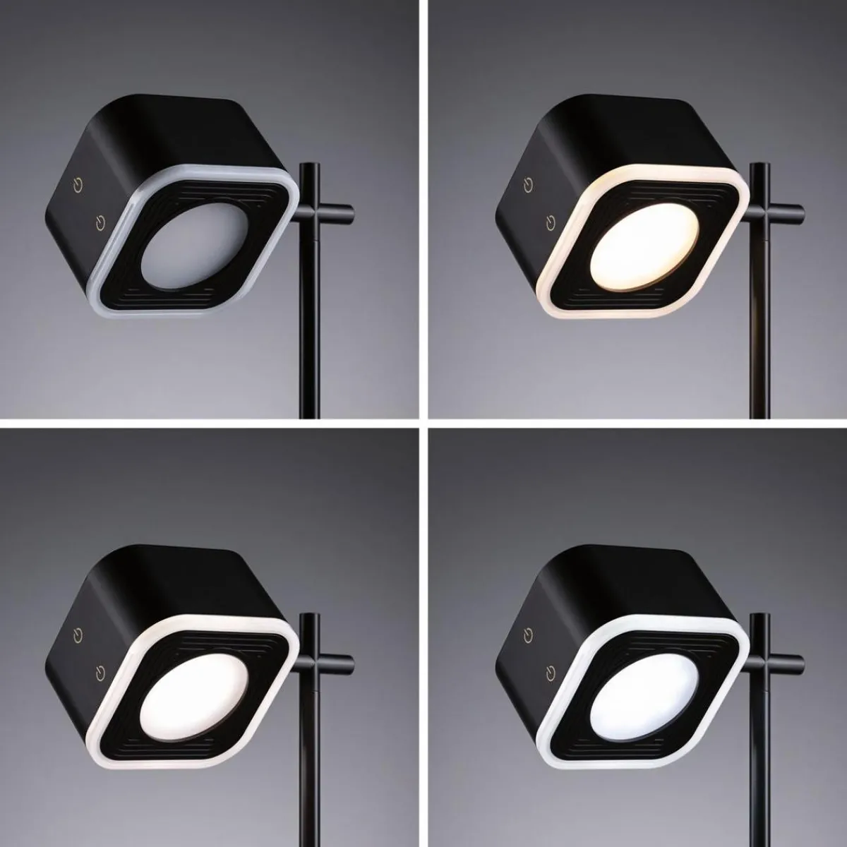 Oppladbare Bordlamper>Paulmann Mobil portabel bord/vegglampe oppladbar 1,6W 2700-6500 Kelvin