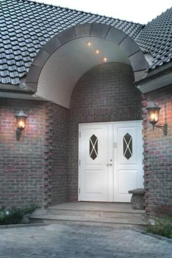 Lightup-Pris|Utelamper - Klassiske Vegglamper>Norlys Modena 380 BIG Svart