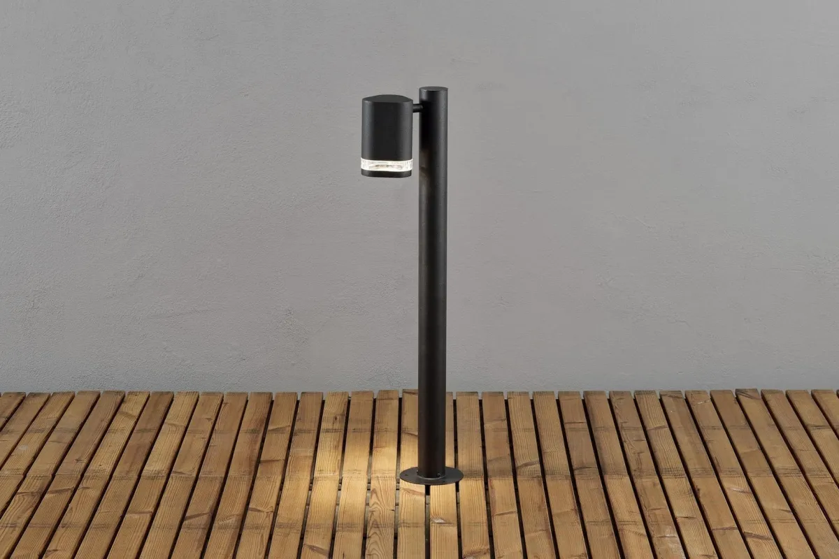 Pullert>Konstsmide Modena stolpe 70 cm - Svart