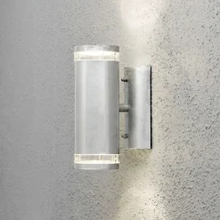 Utelamper Med Opp/Ned Lys>Konstsmide Modena vegglampe I opp/ned - Galvanisert Stål