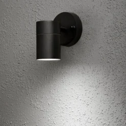 Utelamper Med Opp/Ned Lys>Konstsmide Modena vegglampe ned GU10 - Svart