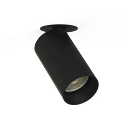 Kjøkkenbelysning Tak|Spotter & Skinner>Nowodvorski Mono enkel innfelt takspot - Svart