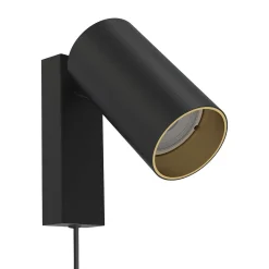 Leselamper>Nowodvorski Mono vegglampe - Svart/Gullfarget Svart / Gull