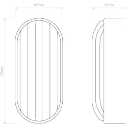 Utelamper - Veggskjold / Plafond><noscript><img width=