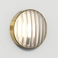 Utelamper Til Kystområder|Utelamper - Veggskjold / Plafond>Astro Lighting Montreal round 300 Coastal vegglampe utendørs Messing