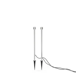 Spot På Spyd>Konstsmide Monza Spot Light Set LED spyd 77,5 cm 2x3W - Grå