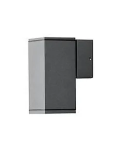 Utelamper Med Opp/Ned Lys>Konstsmide Monza vegglykt ned mørk Grå