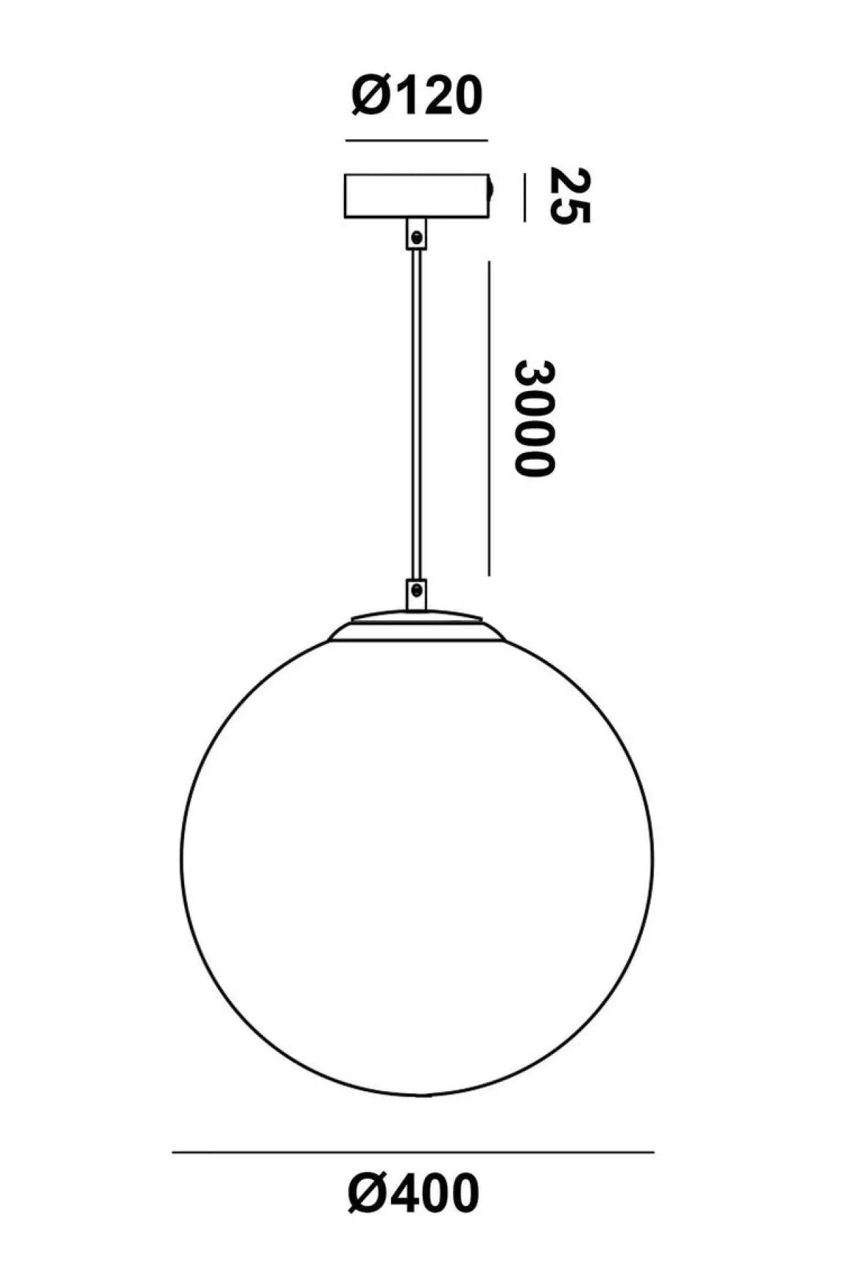 Kjøkkenbelysning Tak|Takpendler>NorDesign Mundo takpendel 40 cm