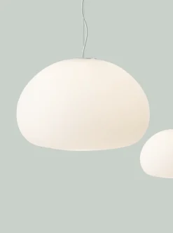 Kjøkkenbelysning Tak|Takpendler>MUUTO Fluid takpendel L Matt hvit