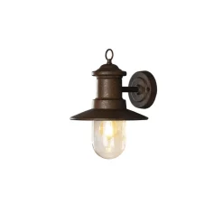 Utelamper - Klassiske Vegglamper>Konstsmide Napoli vegglampe utendørs IP44 - farget Rust