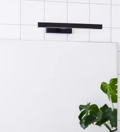 Belysning Over Speilet På Badet|Baderomsbelysning Vegg>Marksløjd Neptunus 38 vegglampe - Svart