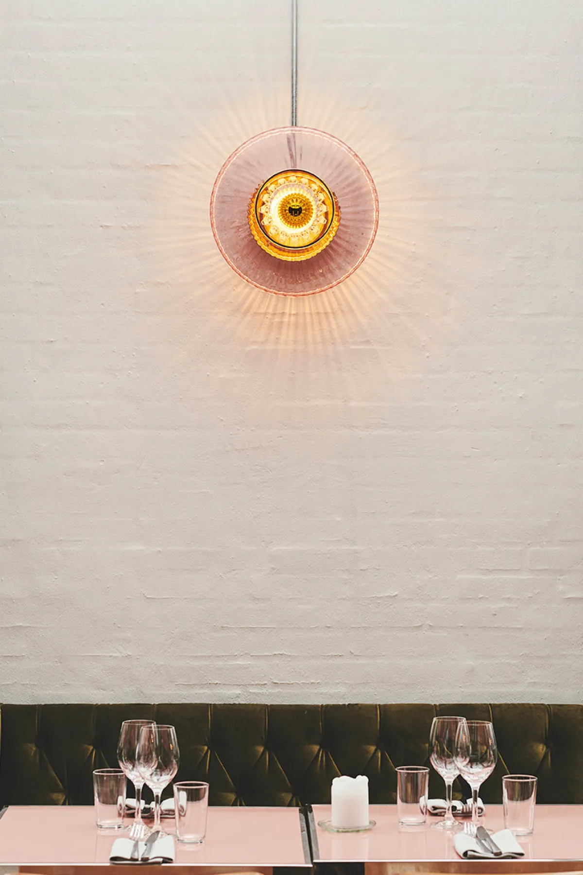 Interiørlamper>Design by Us New Wave Optic 26 Wall Lamp - Rose Rosa