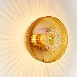 Interiørlamper>Design by Us New Wave Optic XL Wall Lamp - Amber