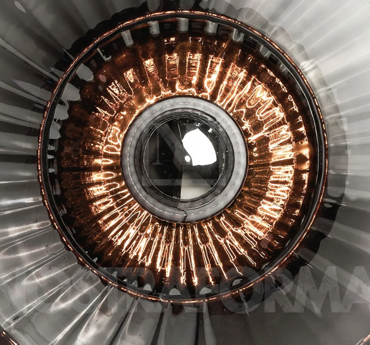 Interiørlamper>Design by Us New Wave Optic XL Wall Lamp - Smoke