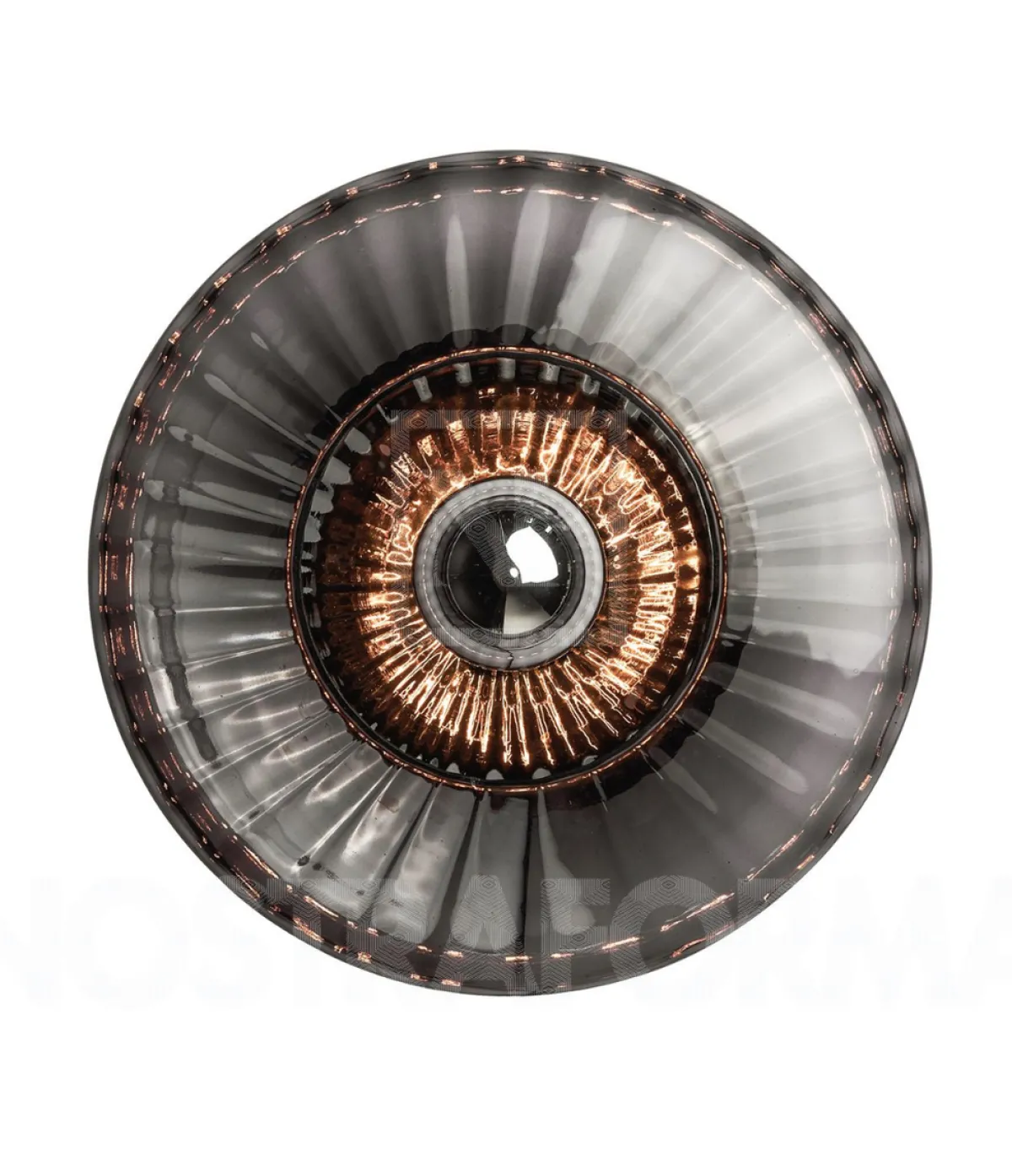 Interiørlamper>Design by Us New Wave Optic XL Wall Lamp - Smoke