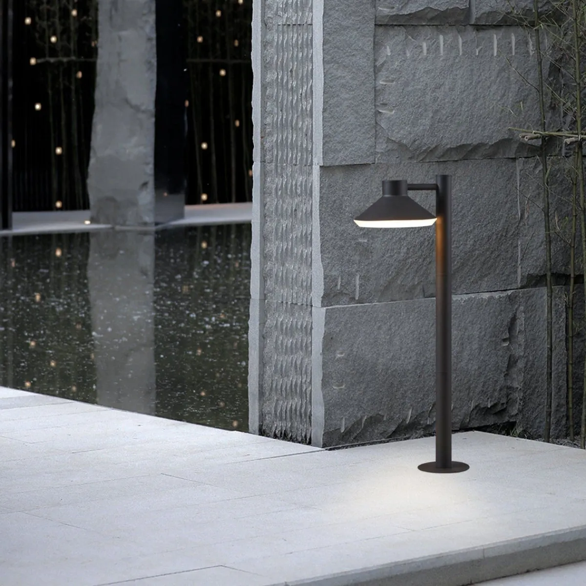 Pullert>Eglo Ninnarella pullert utendørs 74 cm IP44 - Svart