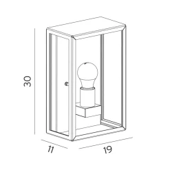Lightup-Pris|Utelamper - Veggskjold / Plafond><noscript><img width=