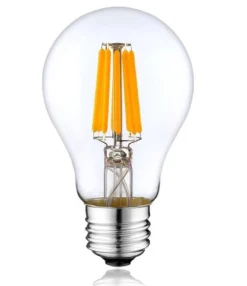 Led-Pærer E27 Sokkel>Lightup.no Normal E27 Filament LED 8W 2700K 60mm Ikke dimbar - Klar Opal