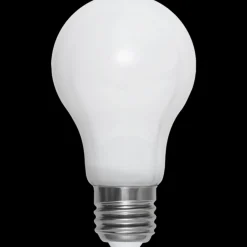 Led-Lyspærer Med Sensor/Skumringsrelé|Led-Pærer E27 Sokkel>Ms - belysning Normal Sensor E27 LED 4,5W 2700K 60mm - Opal