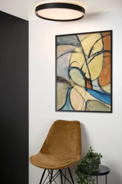 Kjøkkenbelysning Tak|Taklamper / Takplafonder>Lucide Nuria taklampe 50 cm 36 watt 2700 Kelvin 3-step dim