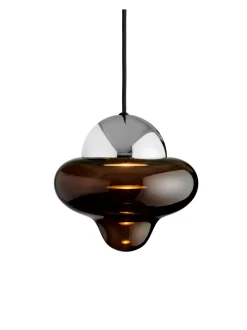 Kjøkkenbelysning Tak|Takpendler>Design by Us Nutty taklampe - Brun/Sølv Brun / Sølv