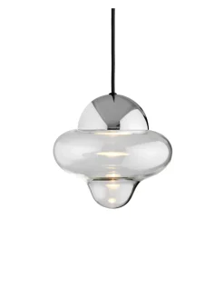 Kjøkkenbelysning Tak|Takpendler>Design by Us Nutty taklampe - Klar/Sølv Klar / Sølv