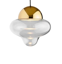 Kjøkkenbelysning Tak|Takpendler>Design by Us Nutty taklampe XL - Klar/Messing Messing / Klar