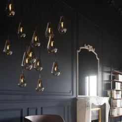 Kjøkkenbelysning Tak|Takpendler>Nuura Anoli 13 Gold Messing