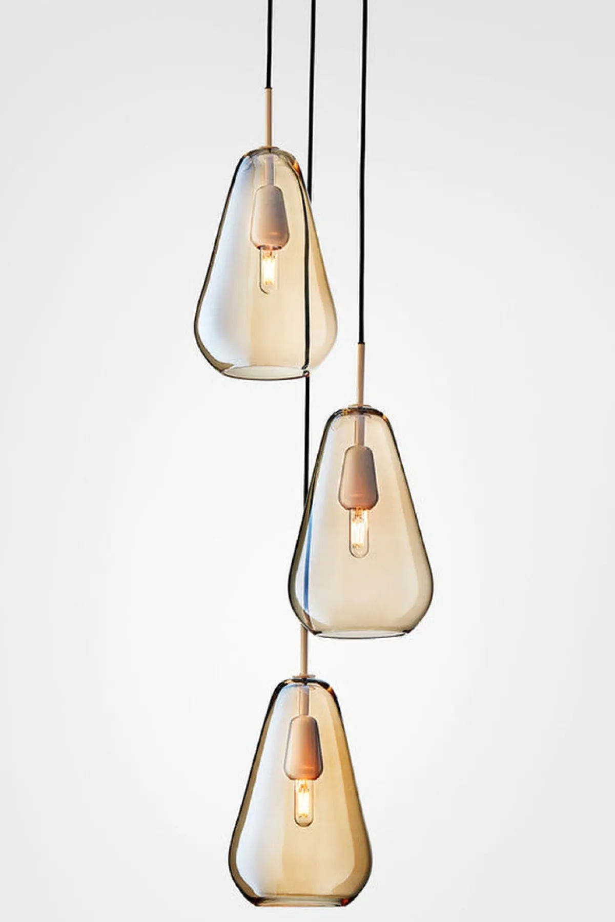 Kjøkkenbelysning Tak|Takpendler>Nuura Anoli 3 Gold Messing