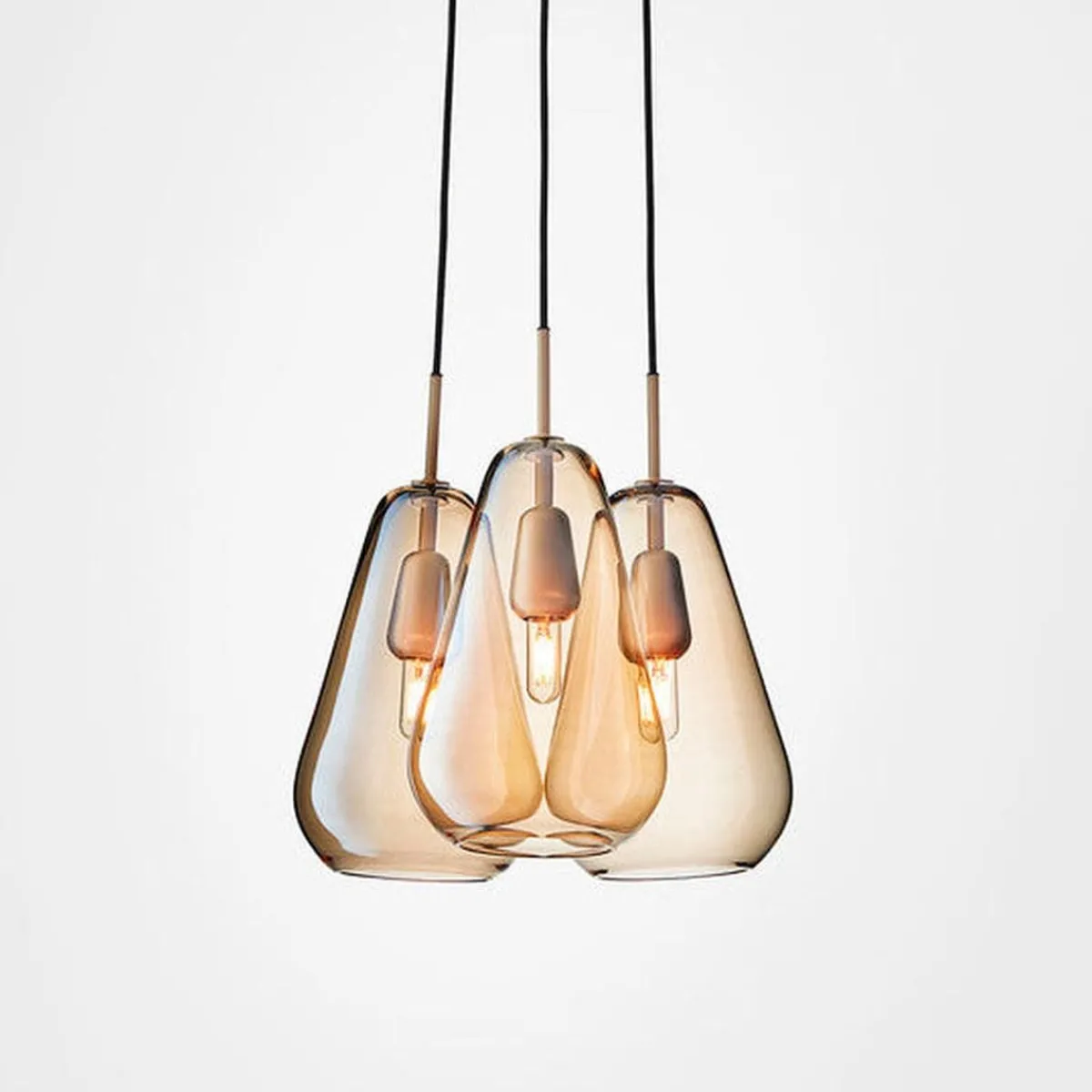 Kjøkkenbelysning Tak|Takpendler>Nuura Anoli 3 Gold Messing