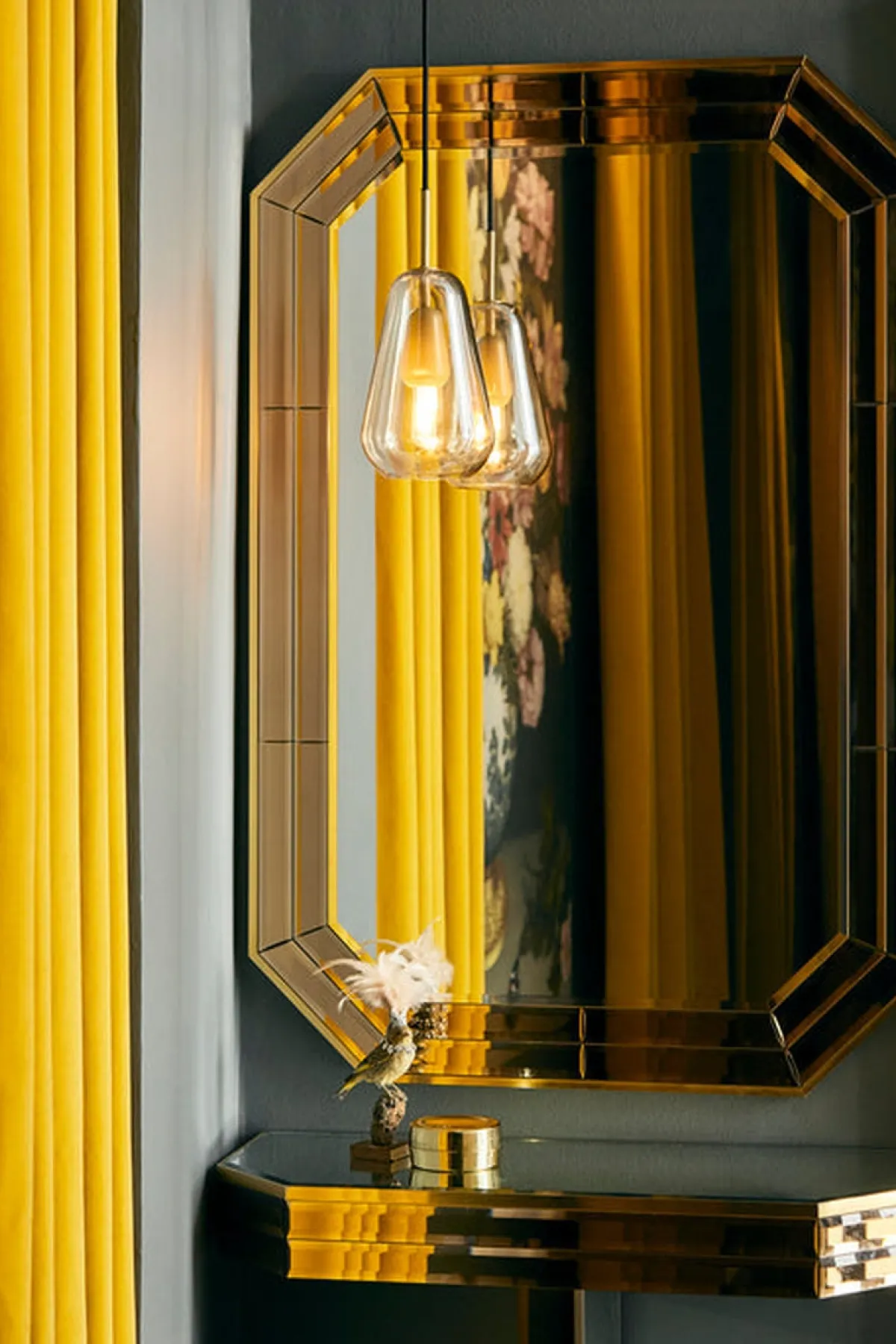 Kjøkkenbelysning Tak|Takpendler>Nuura Anoli 1 small Gold Messing