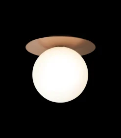 Baderomsbelysning Tak|Interiørlamper>Nuura Liila 1 vegglampe/taklampe - large - Bronse / Opal