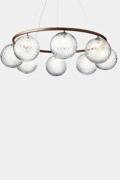 Baderomsbelysning Tak|Kjøkkenbelysning Tak>Nuura Miira 8 circular / optikk Bronse