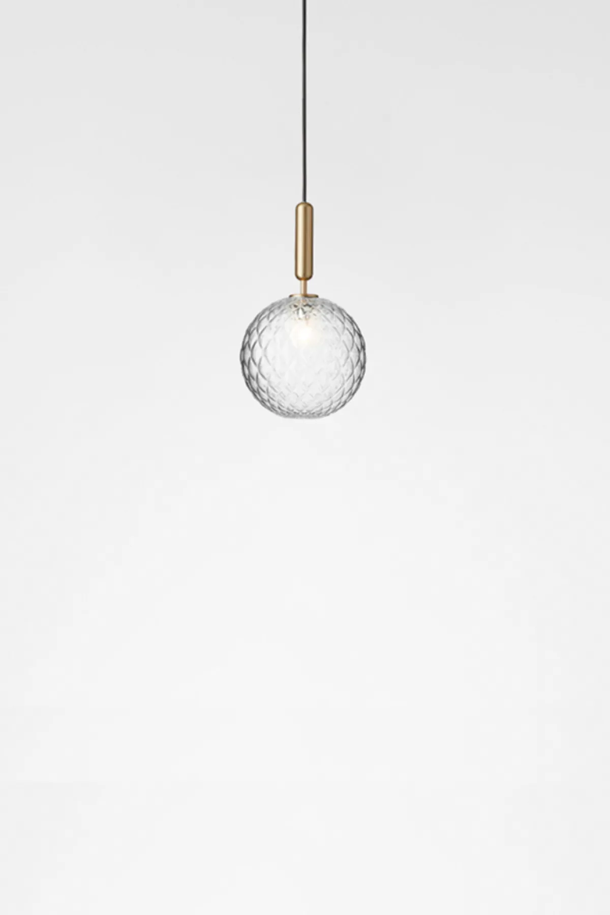 Kjøkkenbelysning Tak|Takpendler>Nuura Miira 1 large / opal Messing