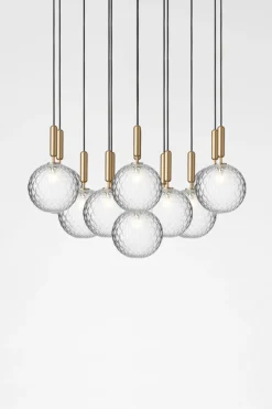 Kjøkkenbelysning Tak|Takpendler>Nuura Miira 13 large / optikk Messing